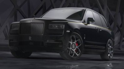 Rolls Royce Cullinan Black Front