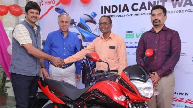 Bs Vi Hero Splendor Ismart Deliveries Start 1