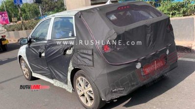 2020 Hyundai I20 Rear Three Quarters Spy Photo