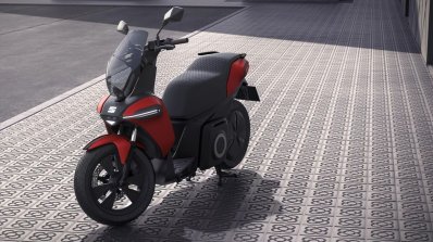 Seat E Scooter Concept Left Front Quarter