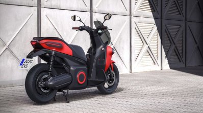 Seat E Scooter Concept Right Rear Quarter