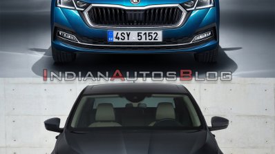 Skoda Octavia Old Vs New Front Facia