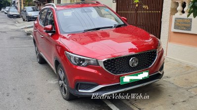 Indian Spec Mg Zs Ev Front Three Quarters Spy Phot
