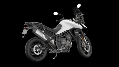 2020 Triumph Tiger 900 Pure White Right Rear Quart