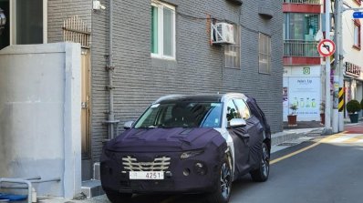 India Bound Next Gen 2020 Hyundai Tucson Front Thr