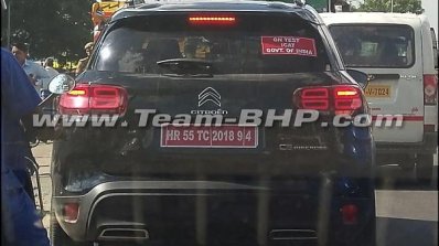 Citroen C5 Aircross Spied Images 3