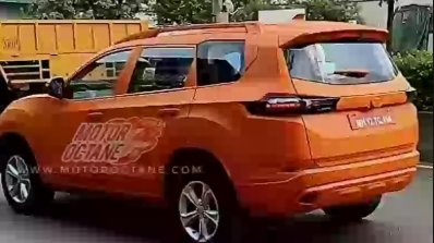 Tata Gravitas Rear Quarters Spied