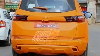 Tata Gravitas Rear Spied