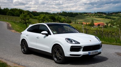 Porsche Cayenne Coupe Front Three Quarters