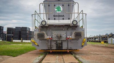 Skoda Train Engine Front