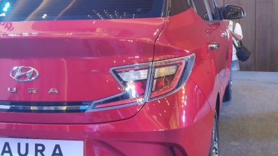 Hyundai Aura Exteriors Rear Quarters Tail Lights 5
