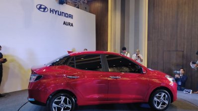 Hyundai Aura Exteriors Side Profile 1
