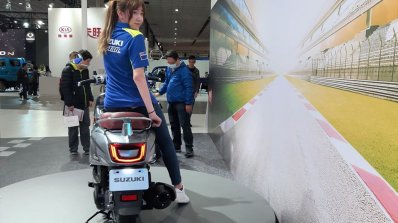 Suzuki Saluto 125 Rear Profile