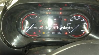 2020 Mahindra Thar Instrument Cluster Spy Shot