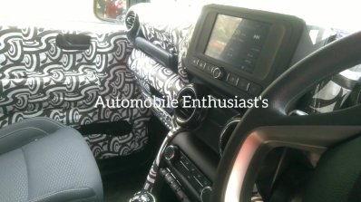 2020 Mahindra Thar Interior Centre Console Spy Sho