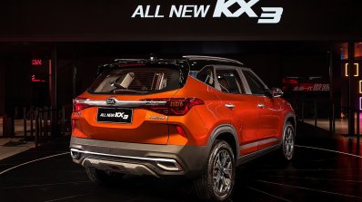 2020 Kia Kx3 Kia Seltos Rear Three Quarters Debut