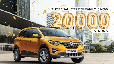 Renault Triber Sales Milestone