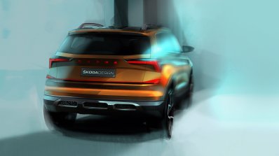 Skoda Vision In Concept Rear Three Quarters Teaser