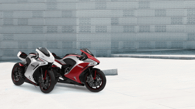 Damon Hypersport Electric Superbike White And Red