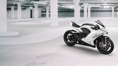 Damon Hypersport Electric Superbike White Right Si