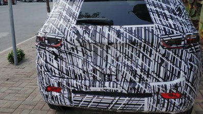 2020 Jeep Compass Facelift Rear Spy Shot