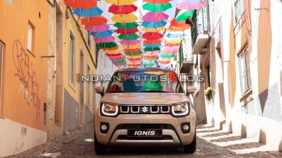 2020 Maruti Ignis Facelift Front High Res Leaked I