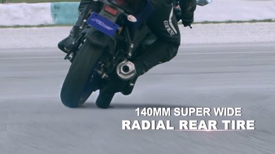 Bs Vi Yamaha Yzf R15 Promotional Video Rear Tyre