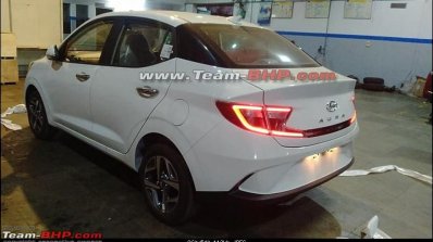 Hyundai Aura Exterior Static Rear Quarters 1
