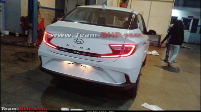 Hyundai Aura Exterior Static Rear Quarters 3