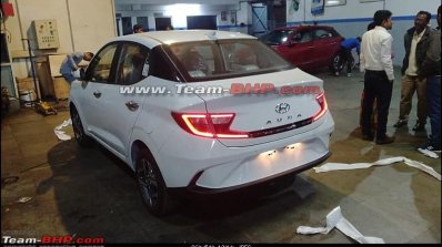 Hyundai Aura Exterior Static Rear Quarters 5