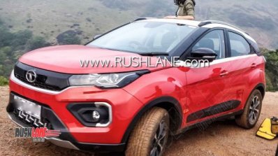 2020 Tata Nexon Facelift Spied New Sunroof Confirm