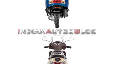 Honda Activa 6g Vs Tvs Jupiter Classic Rear Profil