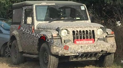 2020 Mahindra Thar Spied Images 1