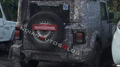 2020 Mahindra Thar Spied Images 6