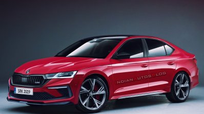 2020 Skoda Octavia Rs Iab Rendering