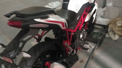 Benelli Bn125 Spotted In India Rear Right Quarter