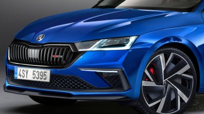 Skoda Octavia Vrs Front Detail Watermarked