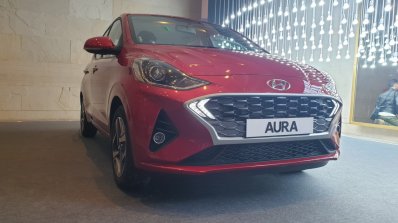 2020 Hyundai Aura Exterior Static Front Quarters 5