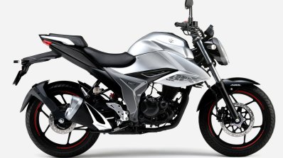 Japanese Spec Suzuki Gixxer 150 Black Silver Right