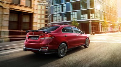 Maruti Ciaz S Rear Three Quarters