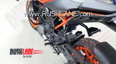 Bs Vi Ktm 200 Duke Spied Left Rear Quarter