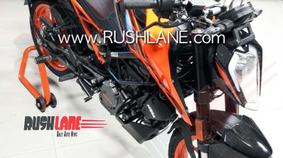 Bs Vi Ktm 200 Duke Spied Right Front Quarter