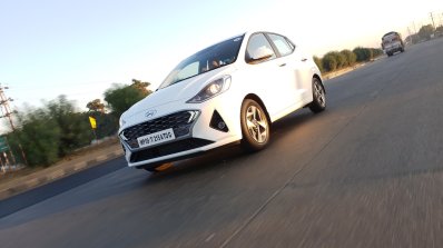 Hyundai Aura Review Images Action Photo 8