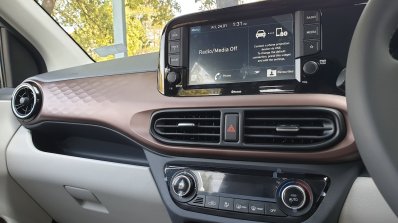 Hyundai Aura Review Images Interior Touchscreen In