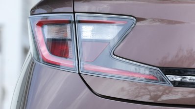 Hyundai Aura Review Images Taillamp