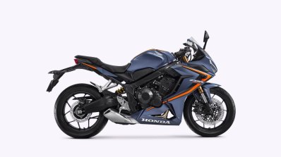 2020 Honda Cbr 650r Gunpowder Black Metallic Right