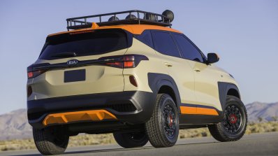 Kia Seltos X Line Trail Attack Concept Rear Threee