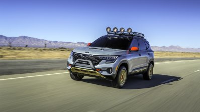 Kia Seltos X Line Urban Concept Front Three Quarte