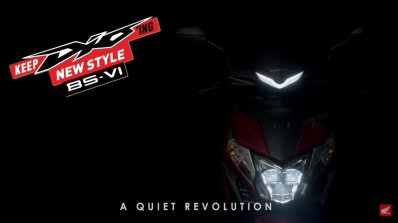 Bs Vi Honda Dio Teaser Front Fascia