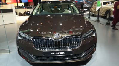 2020 Skoda Superb Facelift Front Auto Expo 2020